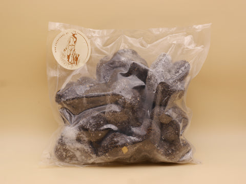 Schockgefrorene schwarze Burgundertrüffel (Tuber aestivum) vakuumverpackt