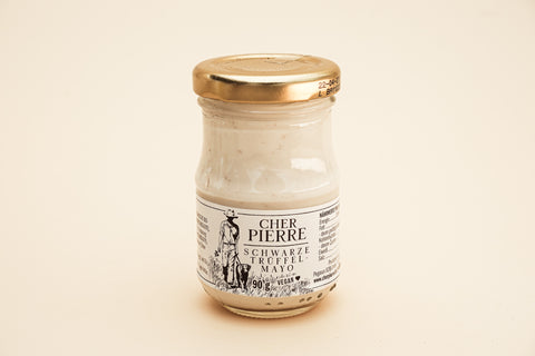 Vegane schwarze Trüffel Mayo